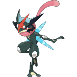Greninja Ash artwork