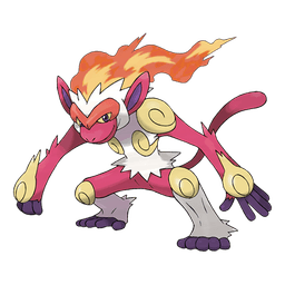 Infernape artwork