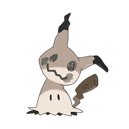 Mimikyu Disguised artwork