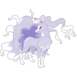 Ninetales Alola artwork