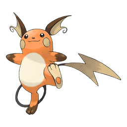 Raichu artwork