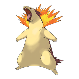 Typhlosion artwork
