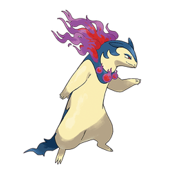 Typhlosion Hisui artwork